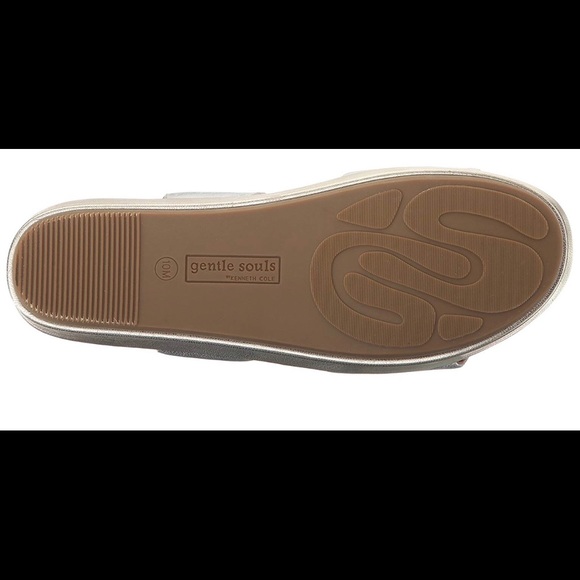 Kenneth Cole Gentle Souls - Metallic "Lori" Wedges - Picture 4 of 8